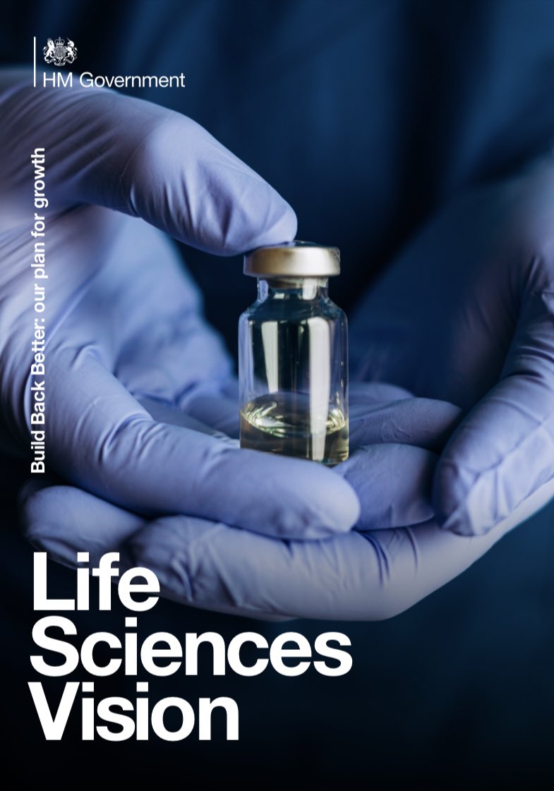 richiemaughan's tweet photo. The ingredients for success are all there in Life Sciences Vision. Looking forward to continuing to move from vision to execution in the months ahead! @UK_Life_Science 🇬🇧 🌍 🧬 🚀 https://t.co/nKphRWugRc