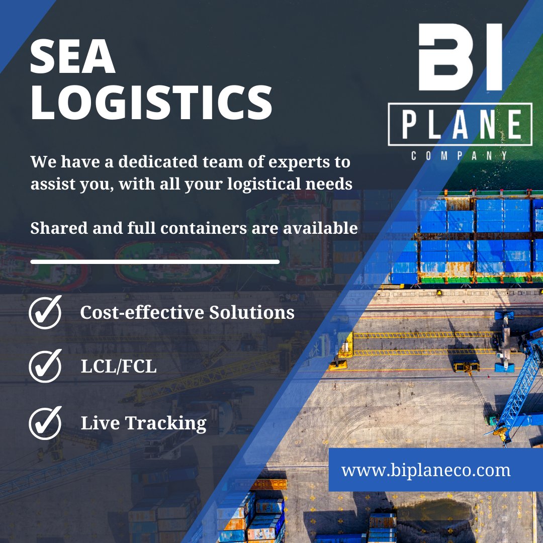 bi_plane_co's tweet photo. Sea freight departs every week around the world. Make sure you have your spot booked
https://t.co/SYBT68tJLD https://t.co/spUkUnpans