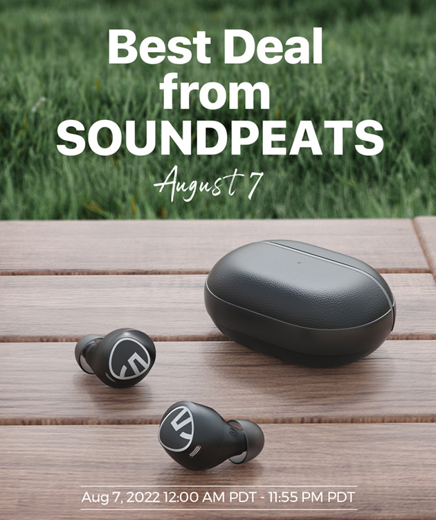 SOUNDPEATS's tweet photo. 1⃣ day to go!
🔗https://t.co/X6O8Kmd7QG
#soundpeats #wirelessearbuds #music #audio #headphones #earphones #wireless #ActiveNoiseCancellation #earbuds #edc #usaamazon #amazon #deal #topdeals #summersales https://t.co/2MyPwBrypD