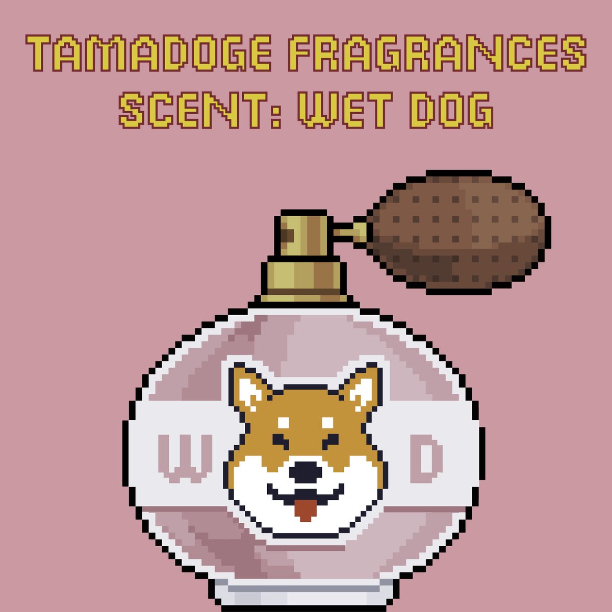 Tamadogecoin's tweet photo. If Tamadoge does well we might release a fragrance...

✨ Wet Dog✨ by Tamadoge!😂

#joke #crypto https://t.co/N0tcWI6mkK