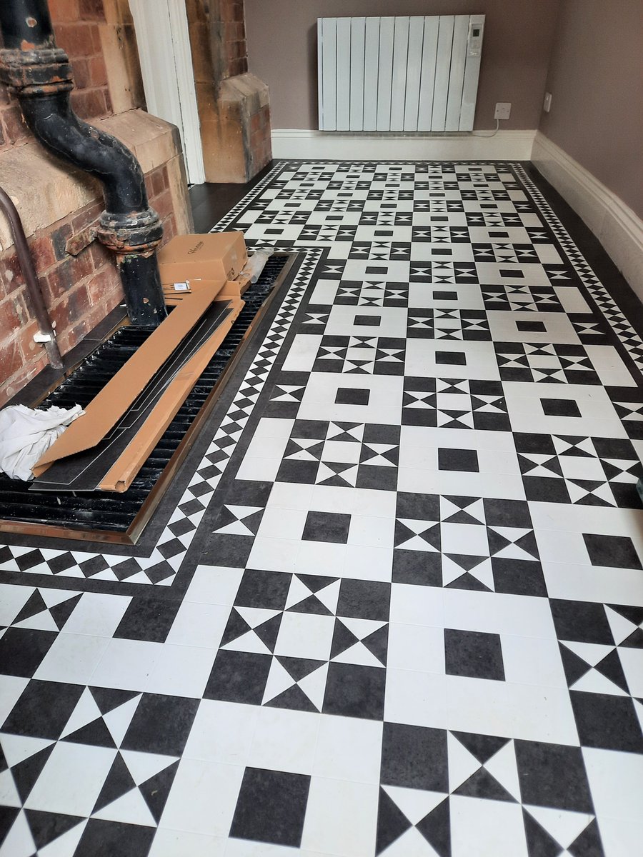 sharing with you, two very inspiring bespoke installations that we recently installed and a total contrast from one another!! #worcestershirehour #flooring #bespoke