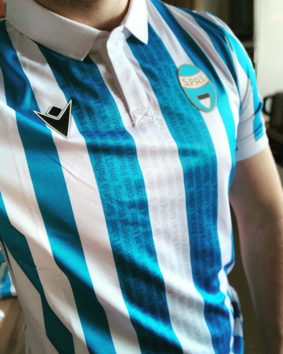 kit_launch's tweet photo. Our first batch of @spalferrara 2022-23 home shirts have landed and to say we are impressed in an understatement.

This future classic from @MacronSports is just one of their amazing kit launches this summer and we can’t wait to see this stand the test of time 🌊 https://t.co/8saaa9oK95