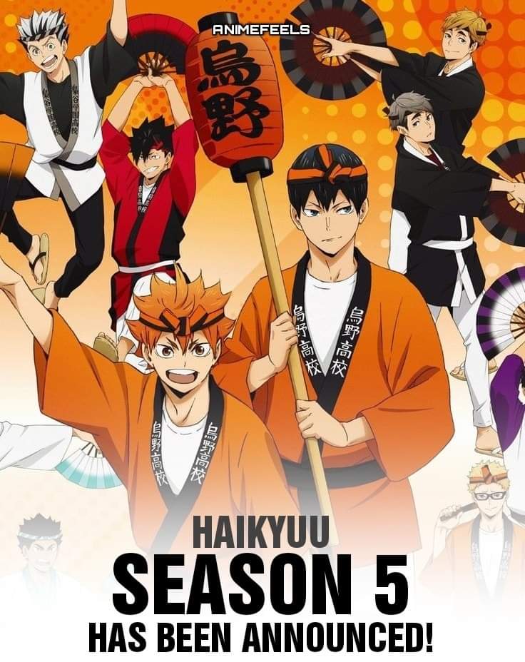 QUINTA TEMPORADA DE HAIKYUU EM 2022?