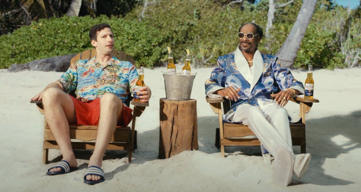 .@SnoopDogg and @AndySamberg are back! The duo are adding new layers to what it means to live La Vida Mas Fina 🍻 Check out the latest work for @corona from #MullenLoweLA: mlg.ink/3zY08Zg @mullenloweus