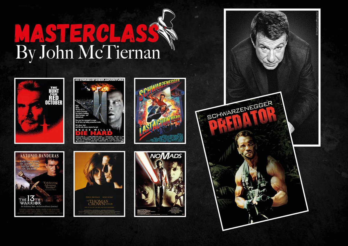 💥 BIG ANNOUNCEMENT Part. II 💥 The second Guest of Honour of this edition is... JOHN MC TIERNAN! 🔥 And, guess what? 𝗛𝗲'𝗹𝗹 𝗯𝗲 𝗼𝘂𝗿 𝗴𝘂𝗲𝘀𝘁 𝗱𝘂𝗿𝗶𝗻𝗴 𝗮 𝗺𝗮𝘀𝘁𝗲𝗿𝗰𝗹𝗮𝘀𝘀 𝗮𝘁 𝗕𝗜𝗙𝗙𝗙! 🎓#BIFFF #BIFFF40 #BIFFF2022 #johnmctiernan #masterclass  #guestofhonour