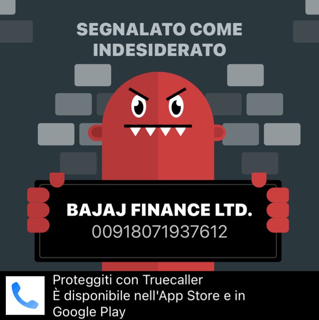 MirellaJobs's tweet image. Stop to call and message me every single day!!!! 🤬🤯😡#bajajfinance #dammed #cussed truecaller.com #SpamShame