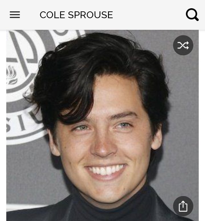 Happy birthday to this great actor.  Happy birthday to Cole Sprouse 