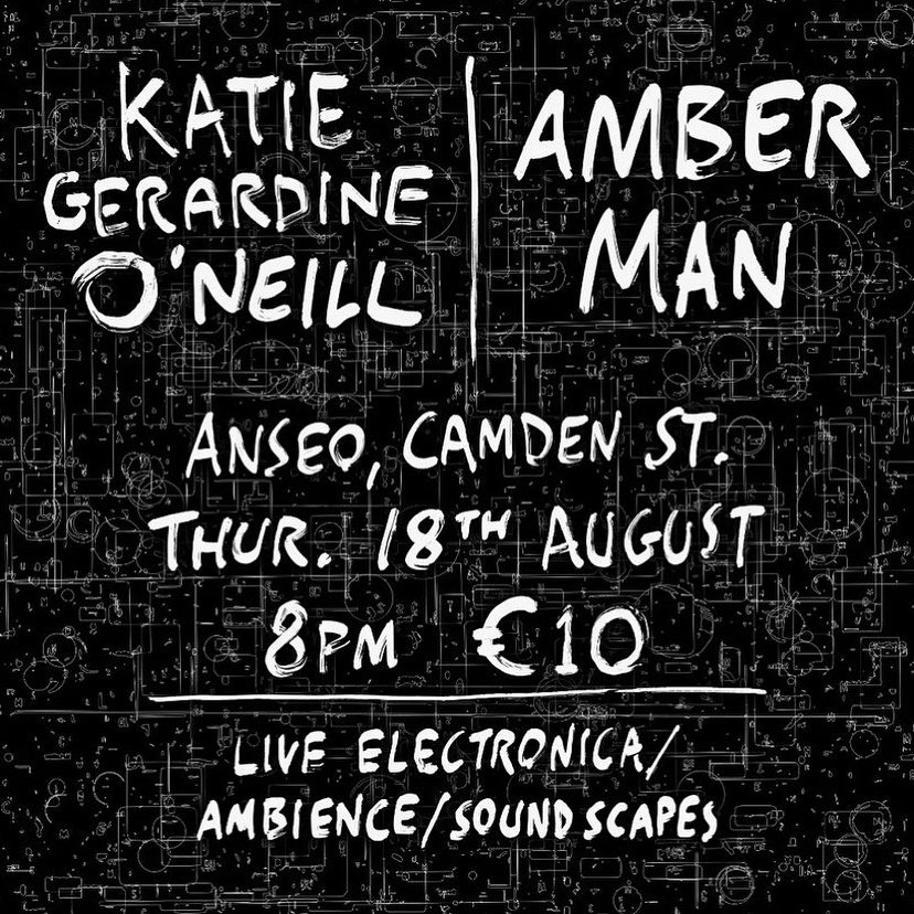 KatiegONeill's tweet photo. ~ 👻 Gig Alert! 👻 ~

Woo hoo! I’m playing a gig upstairs in Anseo with @ambermanmusic on the 18th August! €10 entrance, doors at 8pm, lots of weirdness. Come along!

#NewIrishMusic #LiveMusic #IrishElectronic #IrishIndie #IrishMusic #MusiqueConcrete #LoFi #Tapes #ArtRock https://t.co/TILrRl2ofP