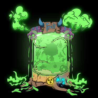 CRyptODiamond's tweet photo. I don't always create mutants from NFTs but when I do, I use Mega Elixirs with Legendaries @troll_town_wtf https://t.co/qeJ7gf5og5
