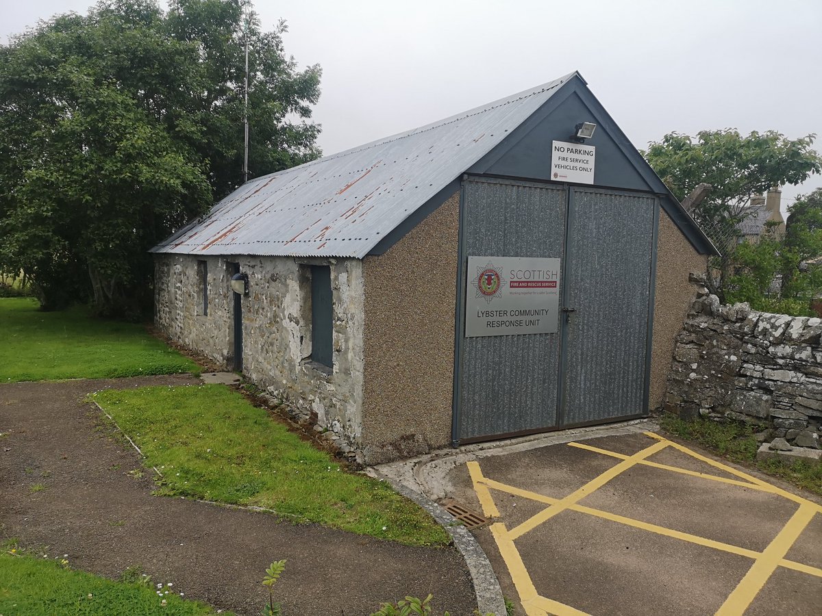 A visit to Lybster Community Response unit.#remoterural #highlandlife #WeareSFRS.