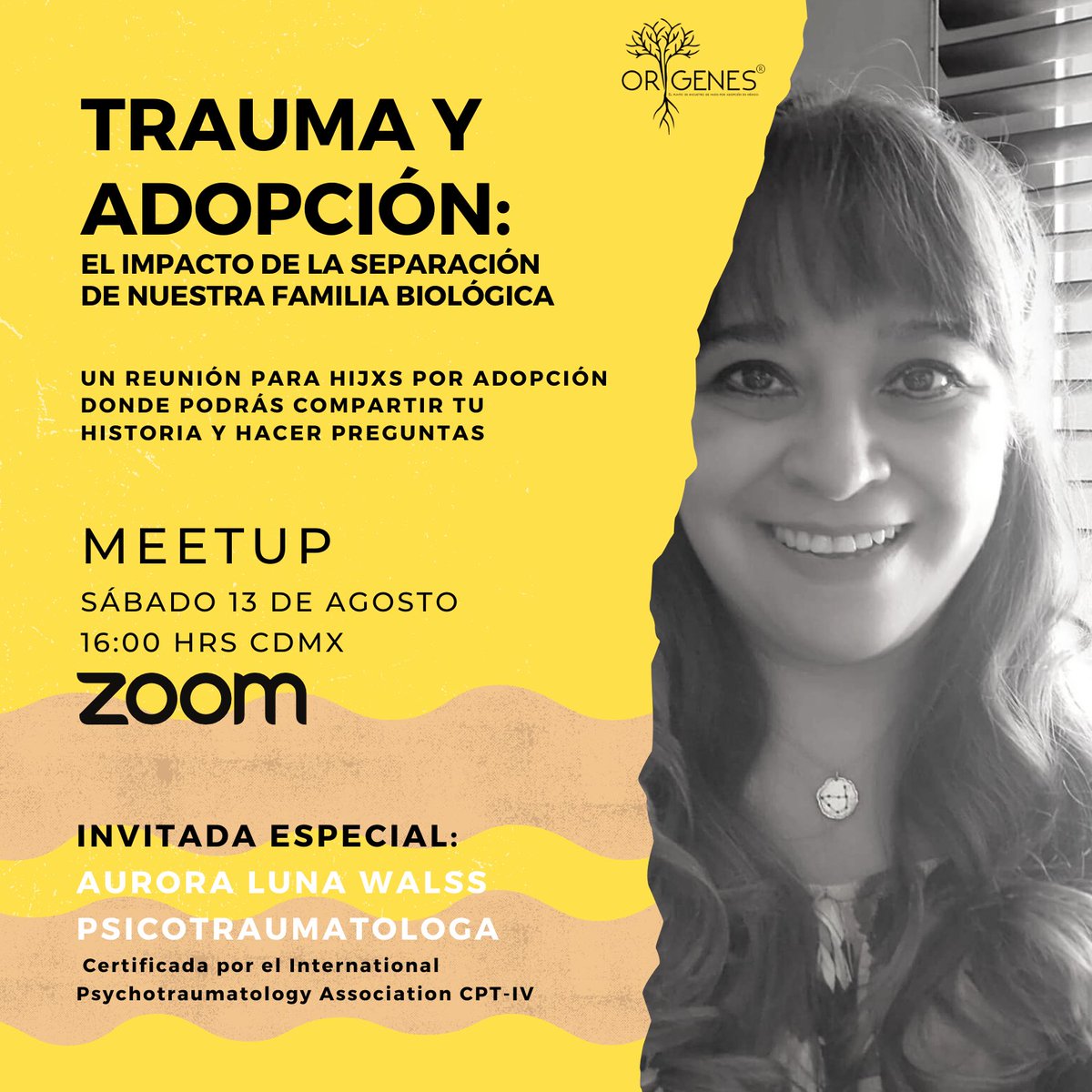 eeamex's tweet photo. Los chicxs de la tribu de Orígenes invitan a hijxs  por adopción de México y el mundo de habla hispana a sus siguiente Meetup ✌🏻 Les dejamos la liga para mayor información: https://t.co/DLXsUSANN4 #AdopciónMéxico https://t.co/cAq3xSG7V7