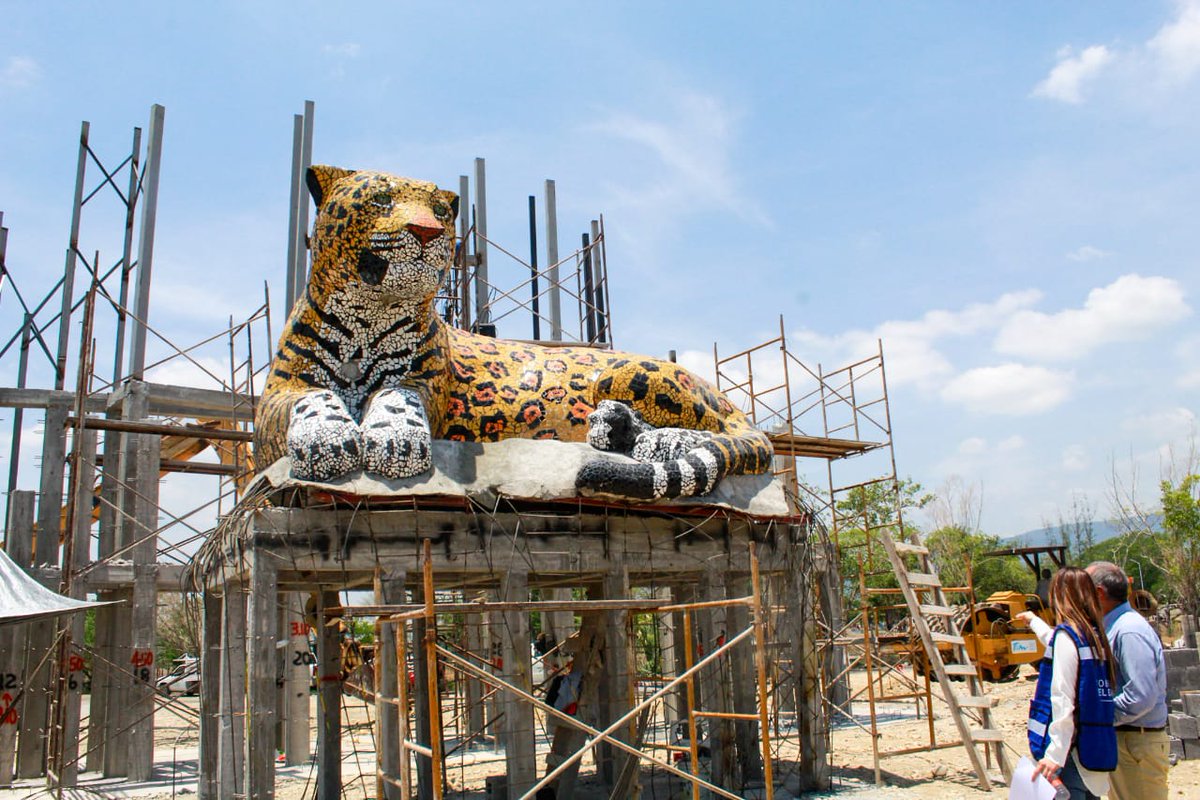 #GómezFarías tendrá un espacio de descanso carretero, donde simbolizará "El Jaguar", especie emblemática e icono representativo de este hermoso municipio. 

#TamCrece