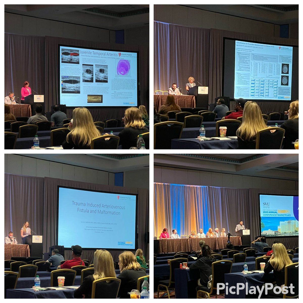 What an amazing representation by our @UHVascular @UHhospitals #vascularlab #RVT @svuinfo - oral posters dominating podium! #LaurenSatterlee #NicoleBeckham #AngelaDefabio @VikKashyapMD @heatherlgornik @JaeChoMD @BenColvard @docpark @shishem @JunLiMD @YSCastroMD @JillSommerset 👏🏻