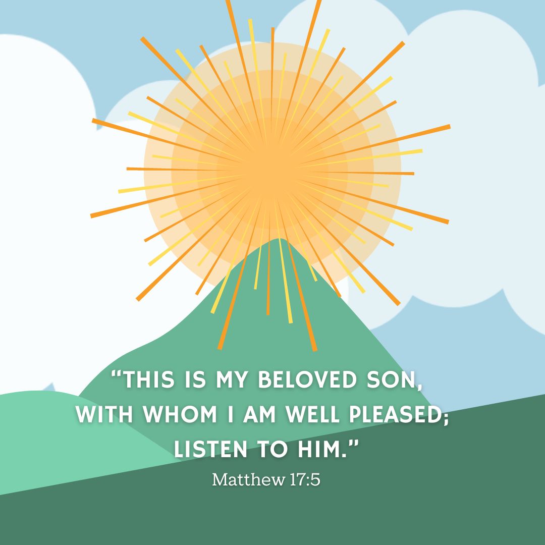 Happy Feast of the Transfiguration! Today, we celebrate the reality that God sent His Only Son to suffer and die so that we too might be called beloved children of our Heavenly Father.

#transfiguration #MSBT #Incarnation