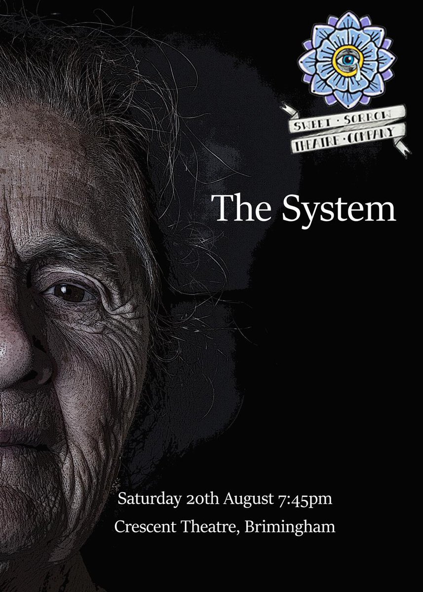 ⛓️ The System ⛓️
🎟️: bit.ly/3SqRtW7
20th August

What happens when good people can no longer simply go along with the rules? Do they bend... or does the world break them?

<a href="/SweetSorrowTC/">Sweet Sorrow Theatre Conpany</a>
presents a staged reading of The System, Edward Loboda's poignant new play.