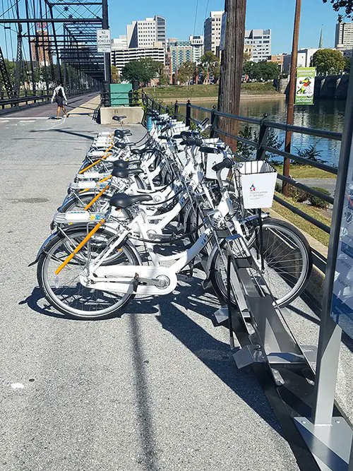 TCRPC's tweet photo. Roll With It: #SusqueCycle pedals closer to a #Harrisburg #bikeshare return. TCRPC has picked up the initiative, which will include 9 bike share locations initially https://t.co/AWAlkHibpi @TheBurgNews #CentralPA https://t.co/bDd4aI1kAU