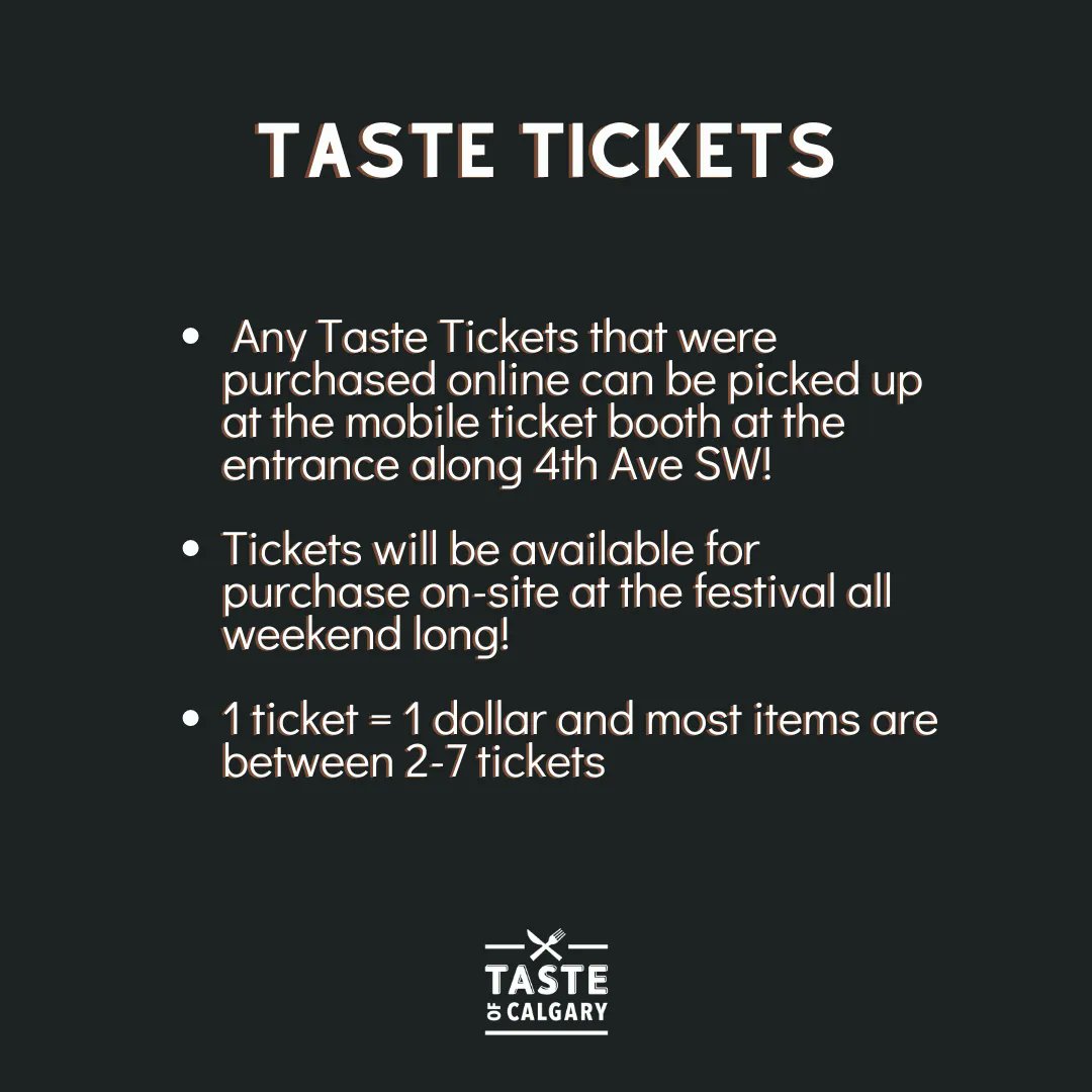 Taste of Calgary tweet media
