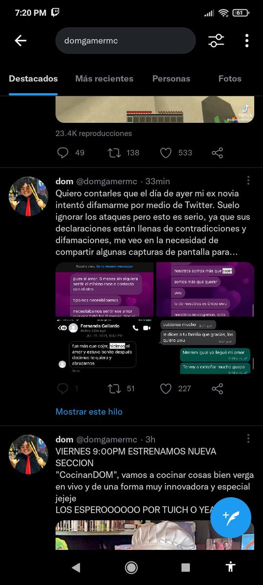 Otrofandelfree's tweet photo. @ImSammyJp @domgamermc Ya había respondido pero lo borró https://t.co/cGjXapaMzo