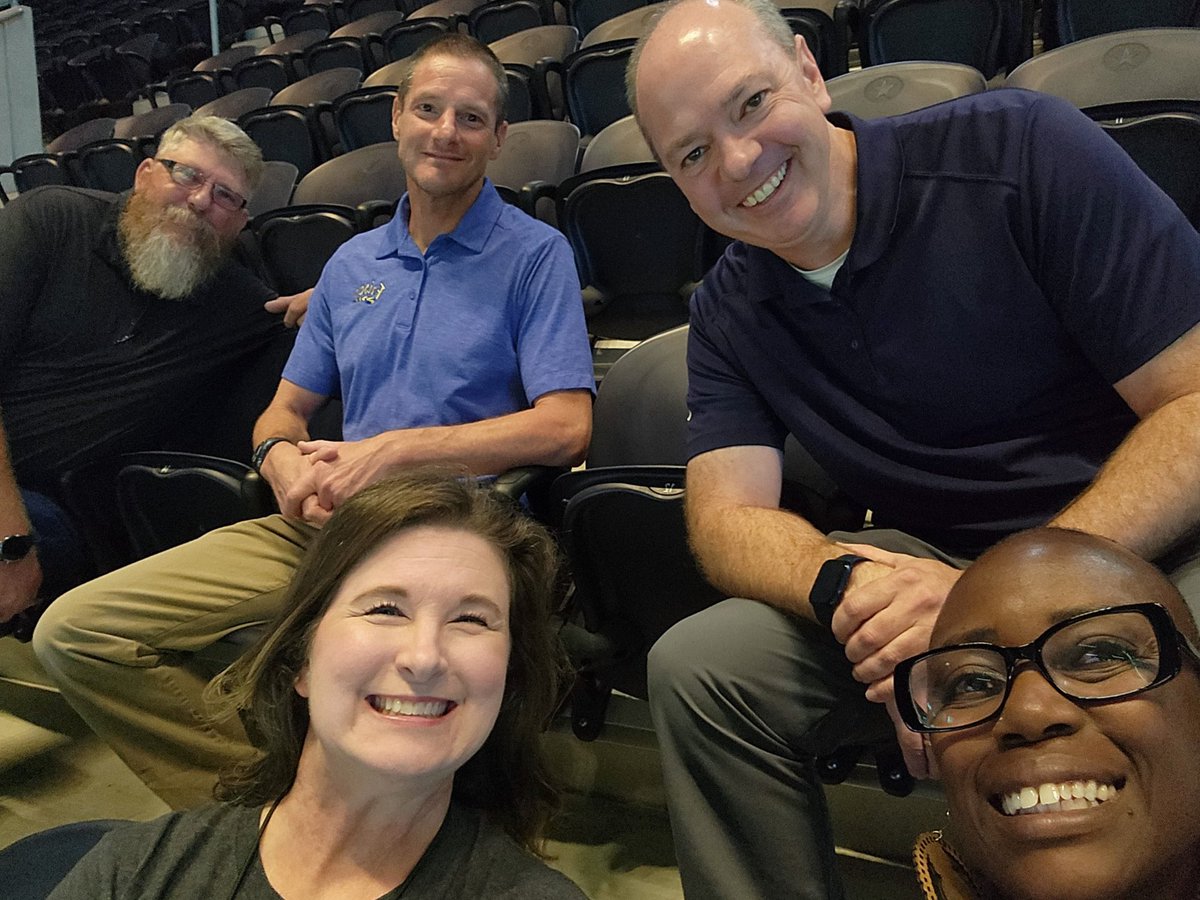 The Natatorium staff is ready to get the year started! #FISDmadetoshine