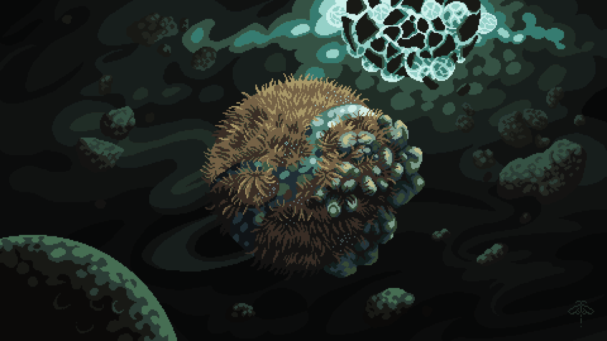 Chrysoperla2's tweet photo. One of my very first planet with background https://t.co/M80EUnUNLl