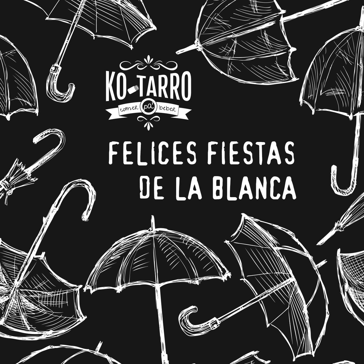 Ko_Tarro's tweet photo. ☔ Felices Fiestas de #LaBlanca2022 de #VitoriaGasteiz #GasteizkoJaiak2022 https://t.co/n1PLirr5oq