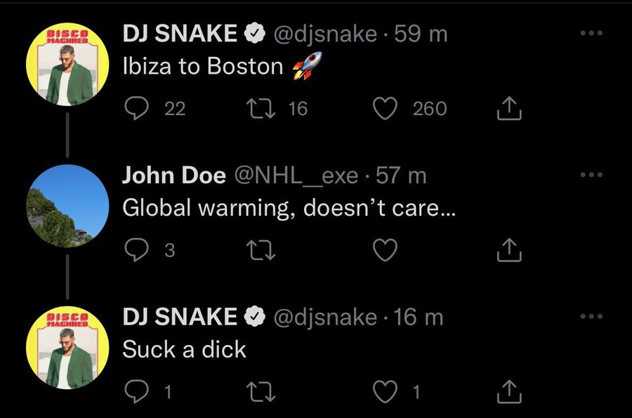 stevhux's tweet photo. @djsnake Si le vinyle n’était pas si polluant je te dirais bien d’aller SUCK A DISC, à défaut si tu pouvais mettre à profit le temps qu’il te reste sur cette planète pour arrêter de la détruire, jouer de la merde et pour devenir un dj correct au passage ce serait déjà pas mal #edmsucks https://t.co/mmD22fDIpY