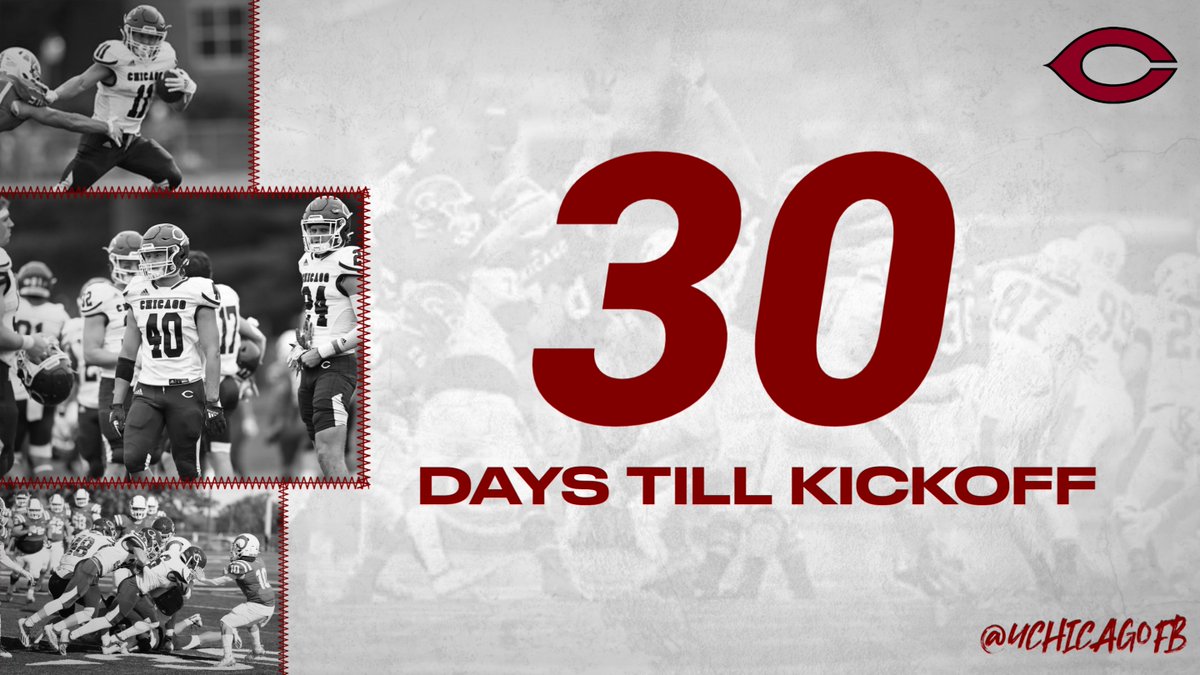 3⃣0⃣ Days till Kickoff 2022! #MaroonMade #ALLIN