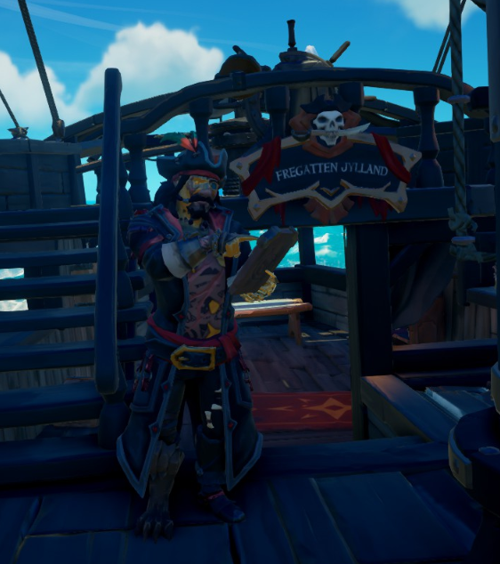 WowChrill's tweet photo. Named my ship "Fregatten Jylland" after the famous Danish ship that fought in the battle at Helgoland in 1864!
@SeaOfThieves #Pirates #SeaOfThieves https://t.co/sh1c0FLSDE