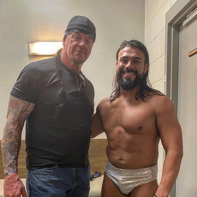 Never  imagine it!  thank you for your words Sir #Undertaker #Andrade #RicFlairsLastMatch #legend