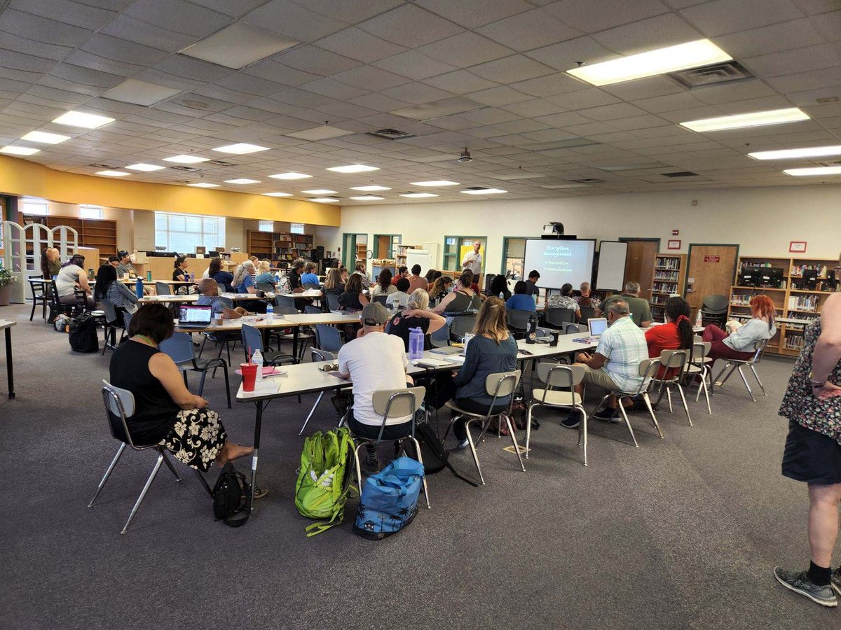 Harrison &amp; Polk MS In Fred Jones Classroom Management PD with Mr. Patrick Jones! Welcome to Albuquerque! #ClassroomManagement #professionaldevelopment #Training #teachers #middleschool @Zone2Assoc8 <a href="/apszone2/">APSGOAL4</a> <a href="/ABQschools/">Albuquerque Public Schools</a>