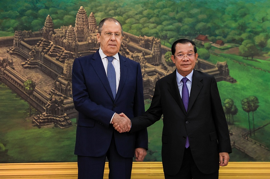 RusEmb_Malaysia's tweet photo. FOREIGN MINISTER SERGEY #LAVROV’S OPENING REMARKS AT A MEETING WITH PRIME MINISTER OF CAMBODIA HUN SEN, PHNOM #PENH, AUGUST 4, 2022
https://t.co/0Dz3uoYBra https://t.co/SSNrjwO5RP