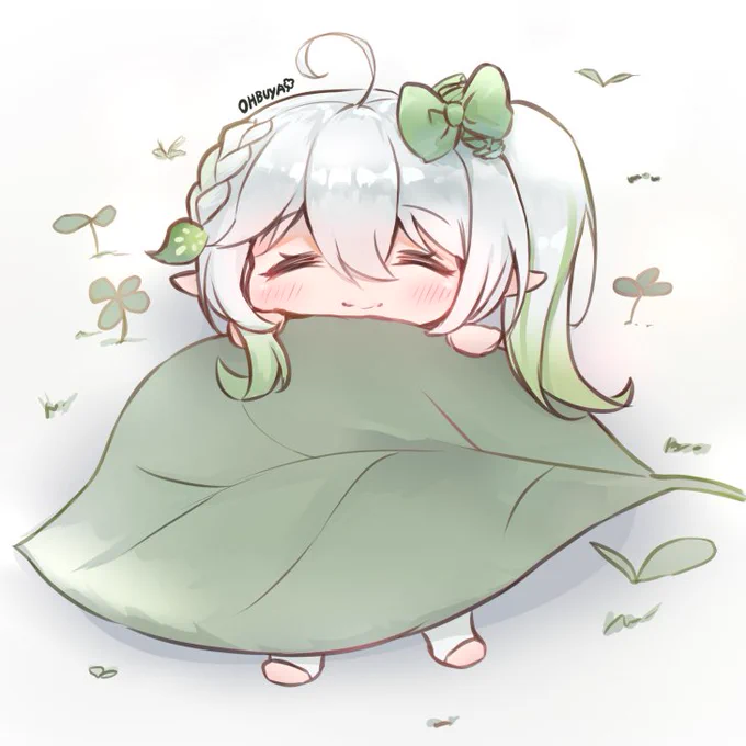 ナヒーダちゃんおやすみなさい。#原神 #ナヒーダ 