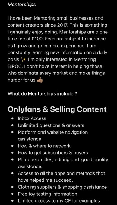 1 pic. ✨Mentorship Information✨ https://t.co/GqT8PbD7Vb