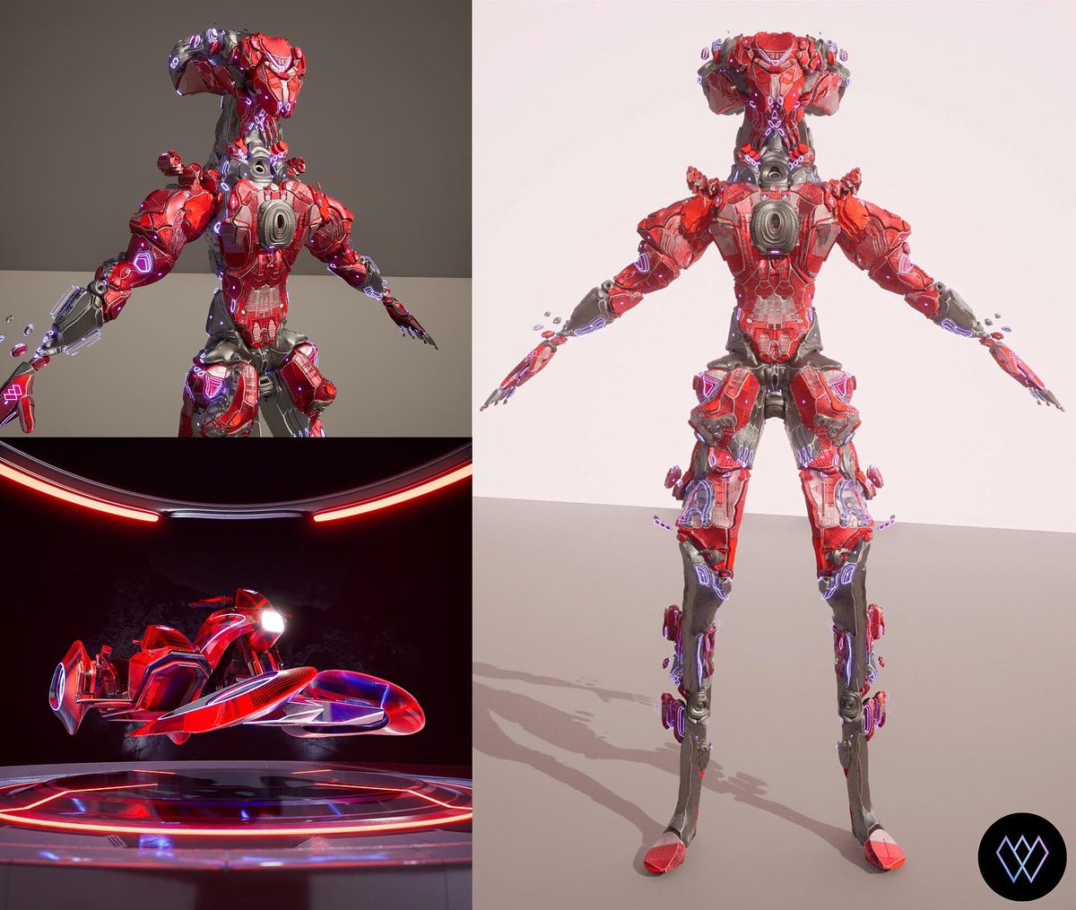 Congrats to all the <a href="/WilderWorld/">Wilder World</a> Moto reveals, especially those 1:1’s. Here is a look at a PAL who tested a 1:1 rare Moto in the trailer! 🦾👽
-
See trailer here: youtu.be/qZ-lt7zewMs
-
PALs made 100% procedural with Houdini by <a href="/OlegSoroko/">OlegSoroko</a> and I
-
#metaverse #nft #procedural