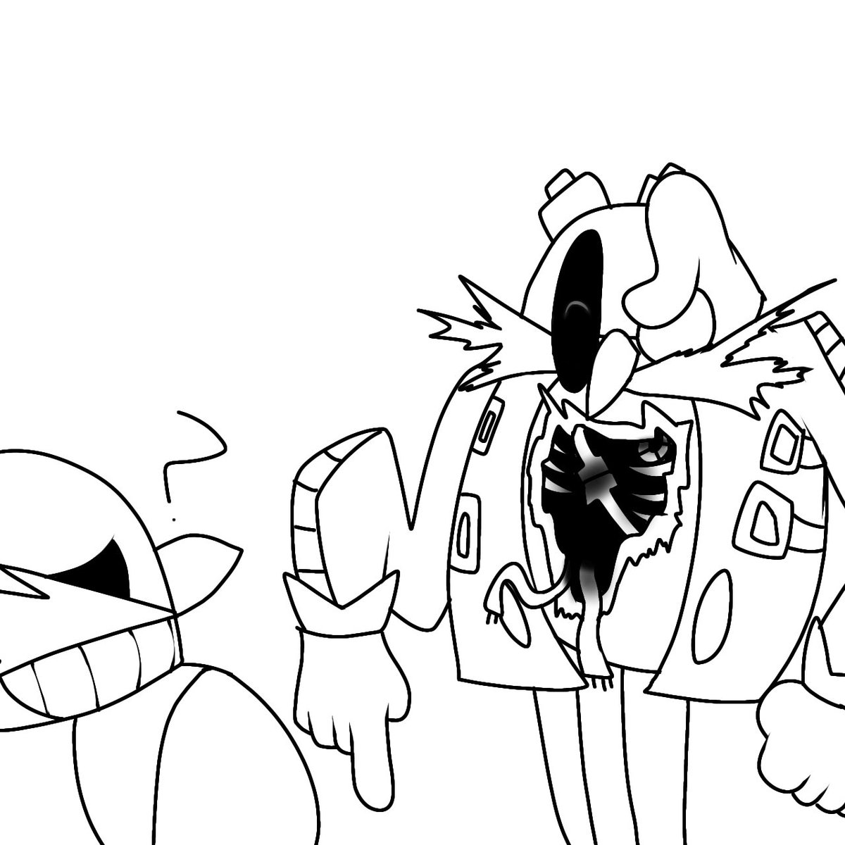 sagatanya014's tweet photo. Haven't done much with the other AVI's,But here's a perspective on Eggman after the events of "The Sonic X Incident "
(Thread in replies)
Bloom by @RepairSfw
#sonicexe #sonicexeoc #BootlegCream #eggman #Robotnik https://t.co/pFAtRoJ4W6