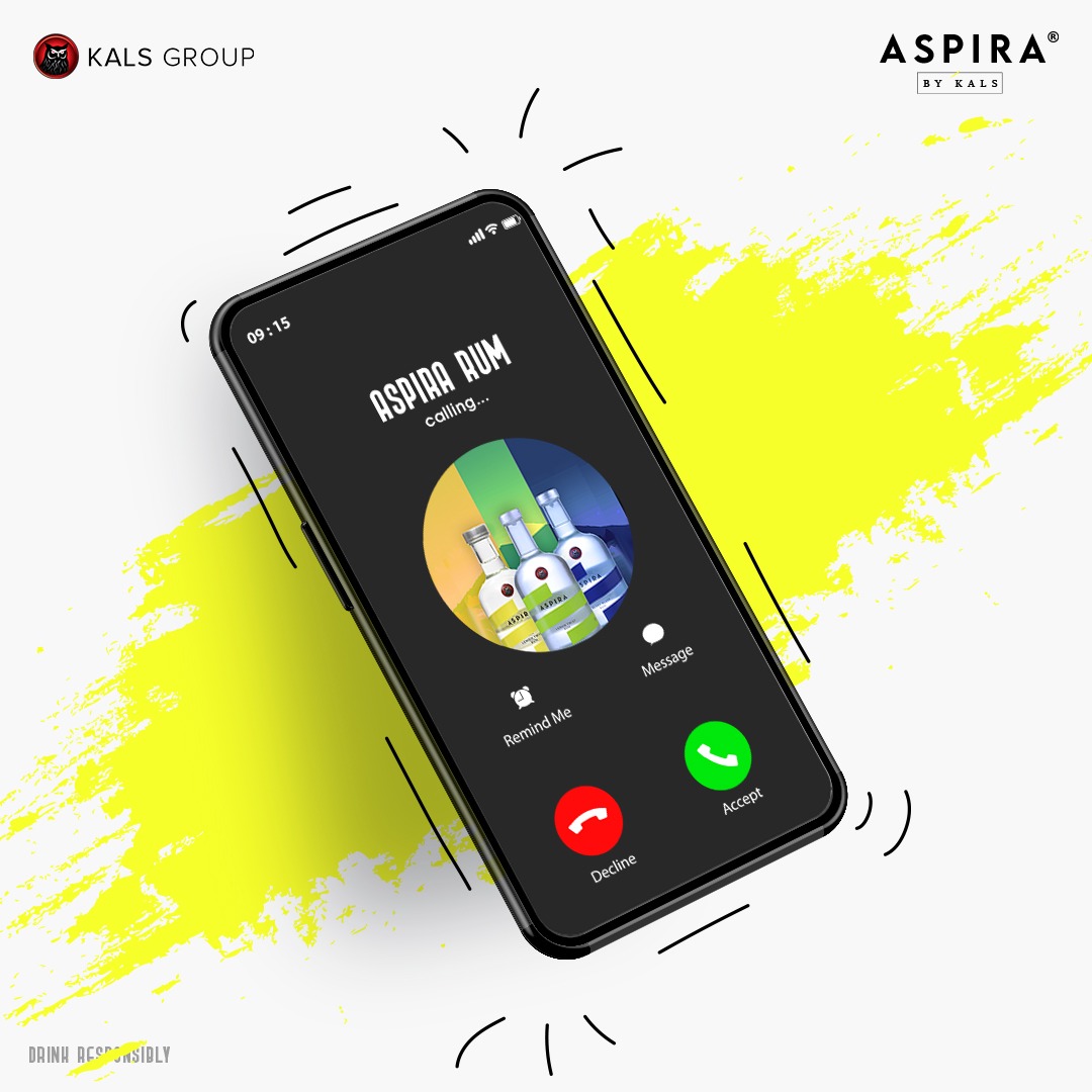 kals_of's tweet photo. Ring! Ring... Hello There (hello emoji). Rum want's to connect with you.

#rum  #rumlover #rumdrinks #alcohol #magical #aspira https://t.co/zN8xDZr6Wm