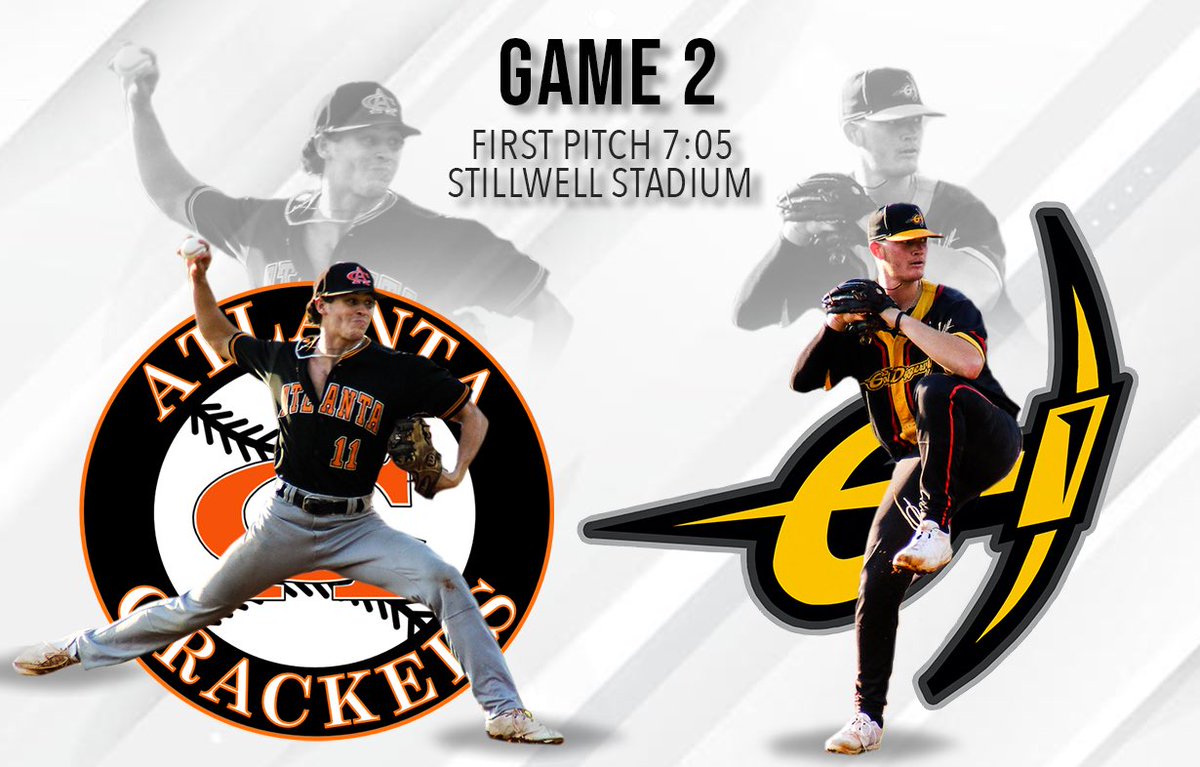 SunbeltBaseball's tweet photo. It’s game 2 of our championship series! Will the Gol’Diggers take it all or are we going to game 3??? https://t.co/01GQzKyteI
