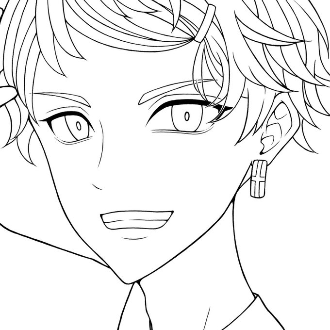 サイダーみたいな名前の彼をひさびさに
描いてる!! 