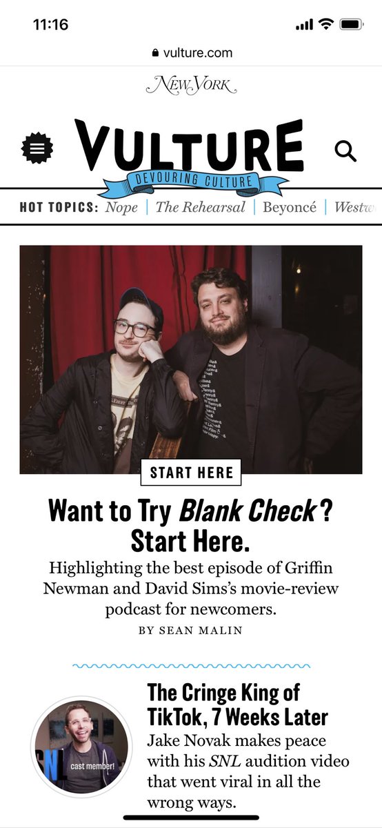 Blank Check Podcast tweet media