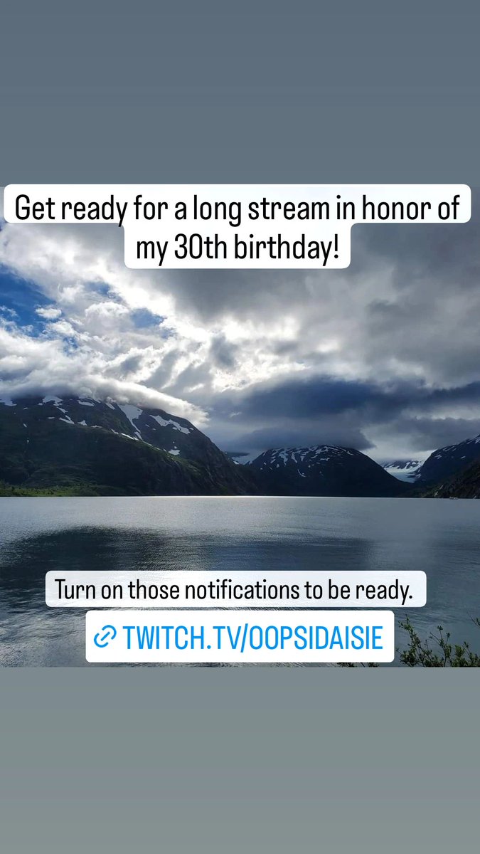 theoopsidaisie's tweet photo. Let me know if you want a #DateWithOops timeslot to play some games together!

#happybirthday #stillnotold #imnotoldyouare #thirty #womenoftwitch https://t.co/DssCUyd2Mo