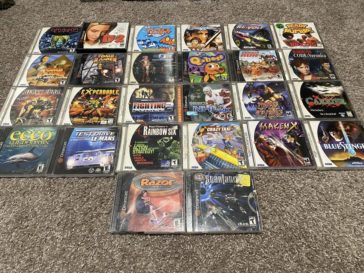 VDOGameHoarding's tweet photo. Here’s the full Sunday haul from a guy I met at GameStop, lots of goodies and rare games. #retrogaming #gaming #videogames #3ds #ds #wii #playstation1 #playstation2 #wiiu #zelda #dragonquest #raregames #gamecollecting #retrogames #retrogamescollector #retrogamecollection https://t.co/belpOb9nJw