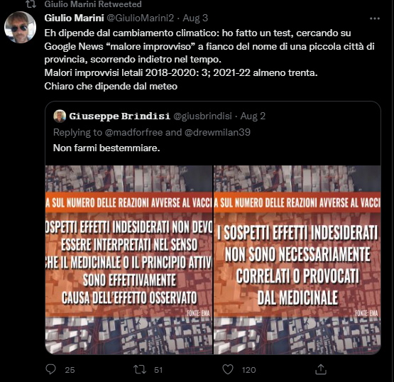 SamLee80430326's tweet photo. @GiulioMarini2 @MinisteroSalute @ANMagistrati Anche se davvero, lo so che lei sta giocando ...
Ma io la sto facendo sfogare non per nulla... e' venuto fuori tanto e la rigrazio. https://t.co/3LWSSE0E0Q