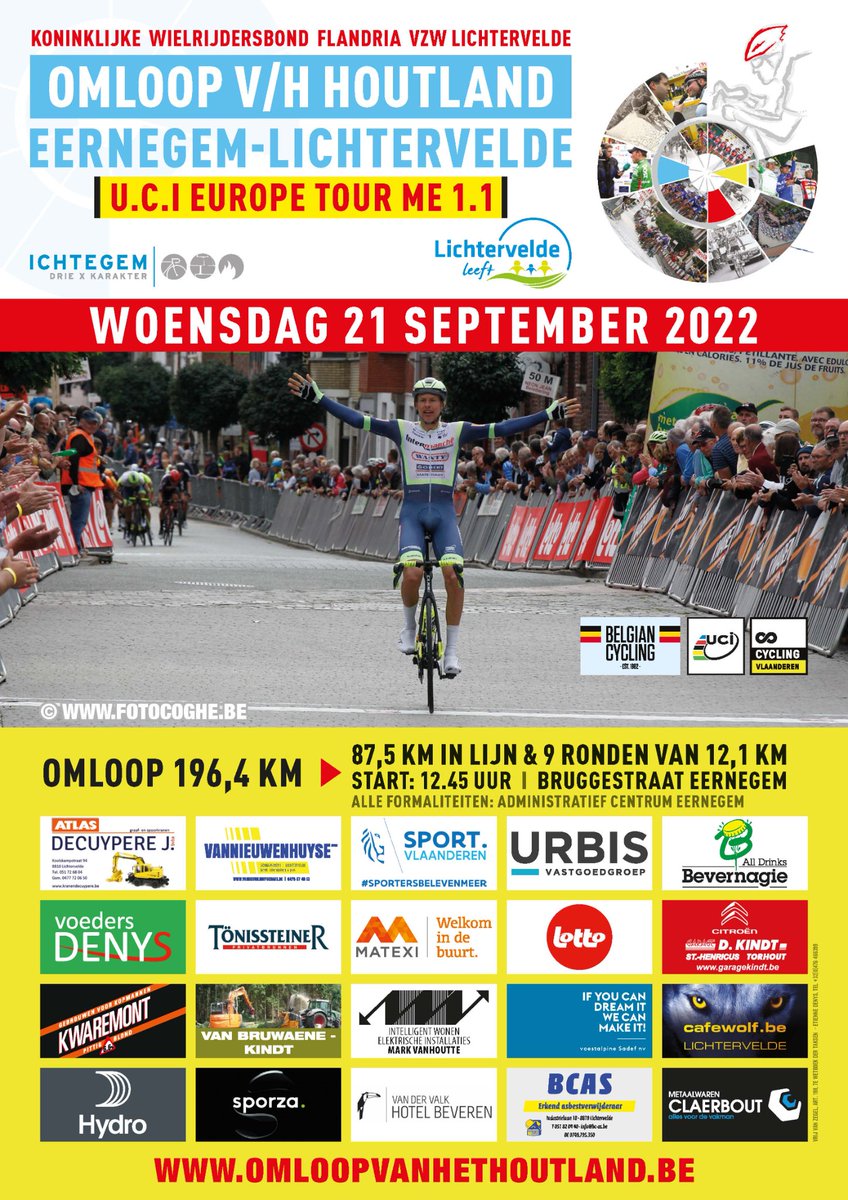 OmloopHoutland's tweet photo. De affiche voor 2022
Dank aan alle partners...
#OvhH https://t.co/iwEun4AATN