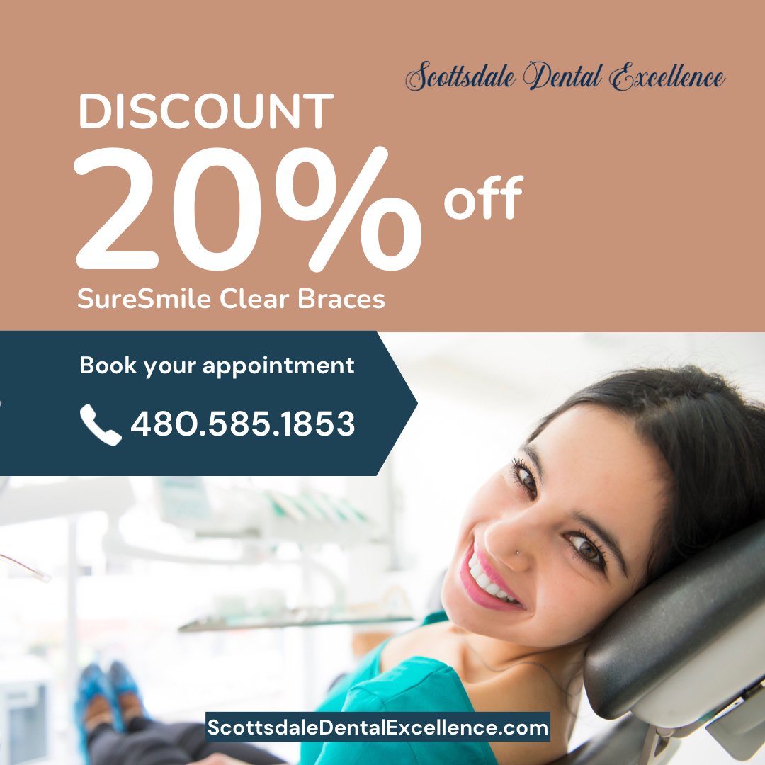 JeffreyClarkDDS's tweet photo. [20% OFF] 

Enjoy the beautiful straight teeth you’ve always wanted! 

Schedule your appointment today! 480.585.1853

#suresmile #invisalignalternative #discount #arizonadentist #suresmileclearbraces #dentaldiscounts #scottsdaledentalexcellence https://t.co/ulfSXmKfE4