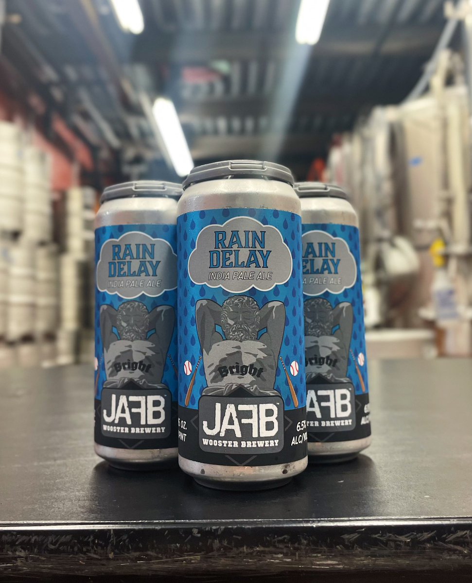 💧 Freshies in the cooler💧

The newest batch of Rain Delay is in cans now! Come pick up these crispy bois today 😆

#raindelay #rainyday #bright #hoppy #westcoastipa #westcoast #crispyboi #freshies #freshcans #ohiocraftbeer #beerme #JAFB