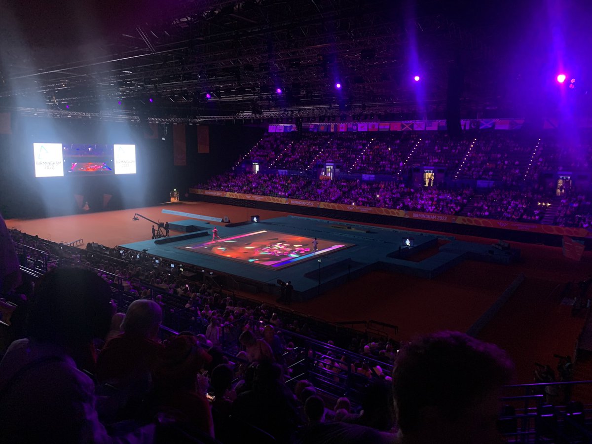 Rhythmic gymnastics at the #CommonwealthGames2022 #B2022