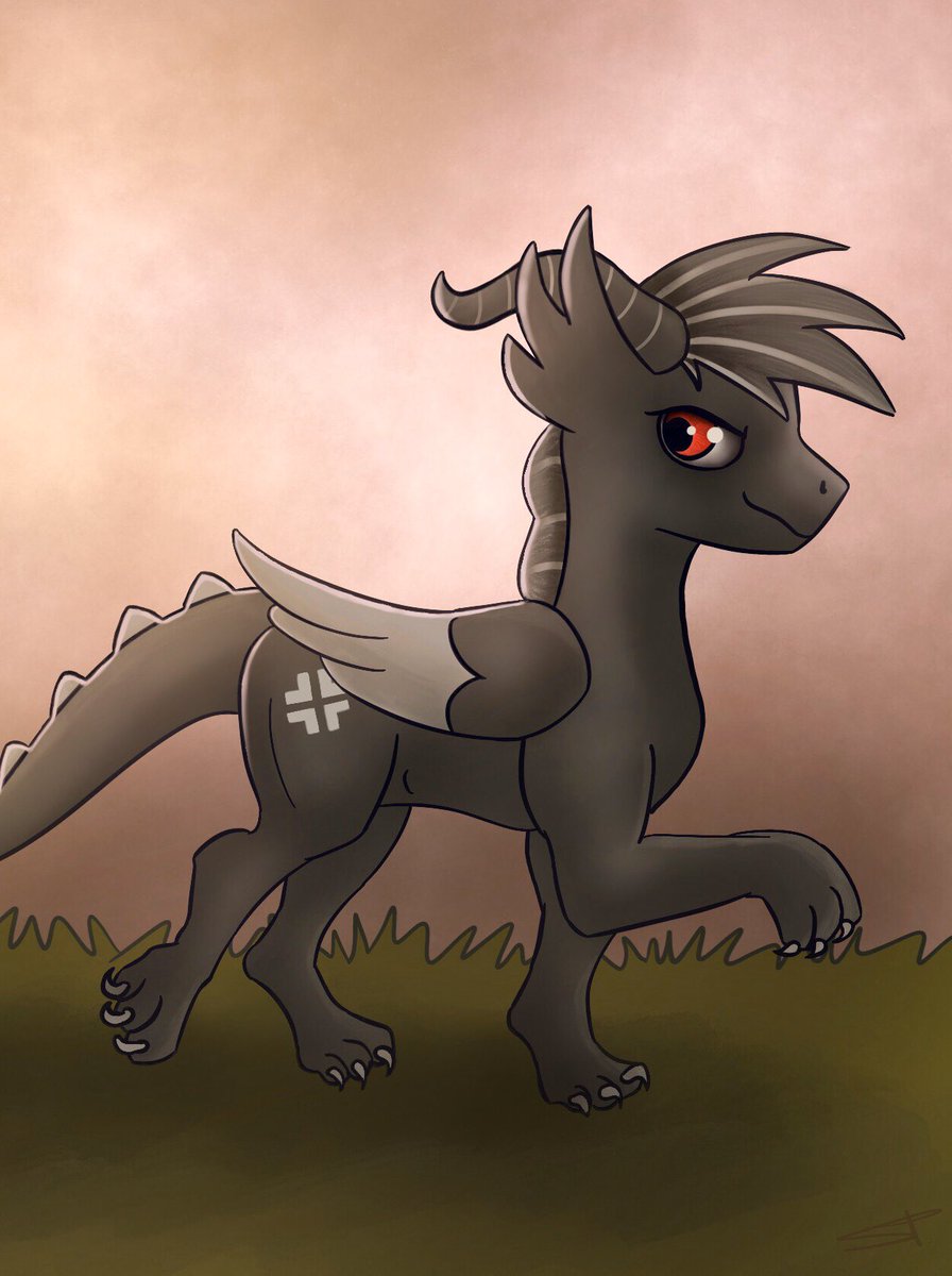Metal9Wing's tweet photo. @MelodisDE Thanks for the amazing chance! I would love to get a plush from my dragonpony OC. https://t.co/GBCMuNTYRe