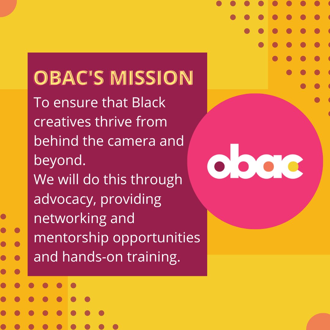 OYA Black Arts Coalition is a Toronto-based home for film that welcomes all Black Canadian creatives. We believe in a community-based approach that is “for us, and by us.” We are here to support you, whether you get your start at 18 or at 80. (1/2)