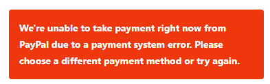 BeeInTheBush's tweet photo. @thetrainline Hi. I'm trying to purchase a Network Railcard with the SUMMER33 discount code and no matter when I try or what card I use I get this error. Is there something I'm doing wrong? https://t.co/PBT8FZPns4