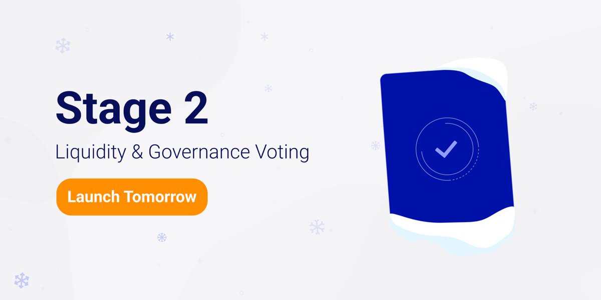 Get ready to vote with ICE! 🧊

After just under a week of testing, we are pleased to announce Stage 1 has been successful 🎉

As such, Stage 2 will launch tomorrow! 🗳️

You've already created 1.8 billion ICE votes, and we can't wait to see how you use them. 

See you tomorrow!